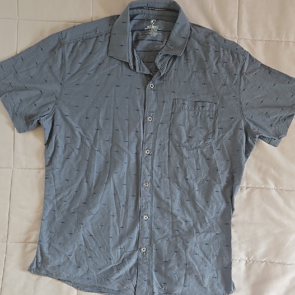 Kuhl Men's Button Down Shirt Size Large